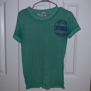 Green Victoria’s Secret Pink XS T-shirt